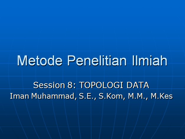 MPI sess_8 (Topologi Data)